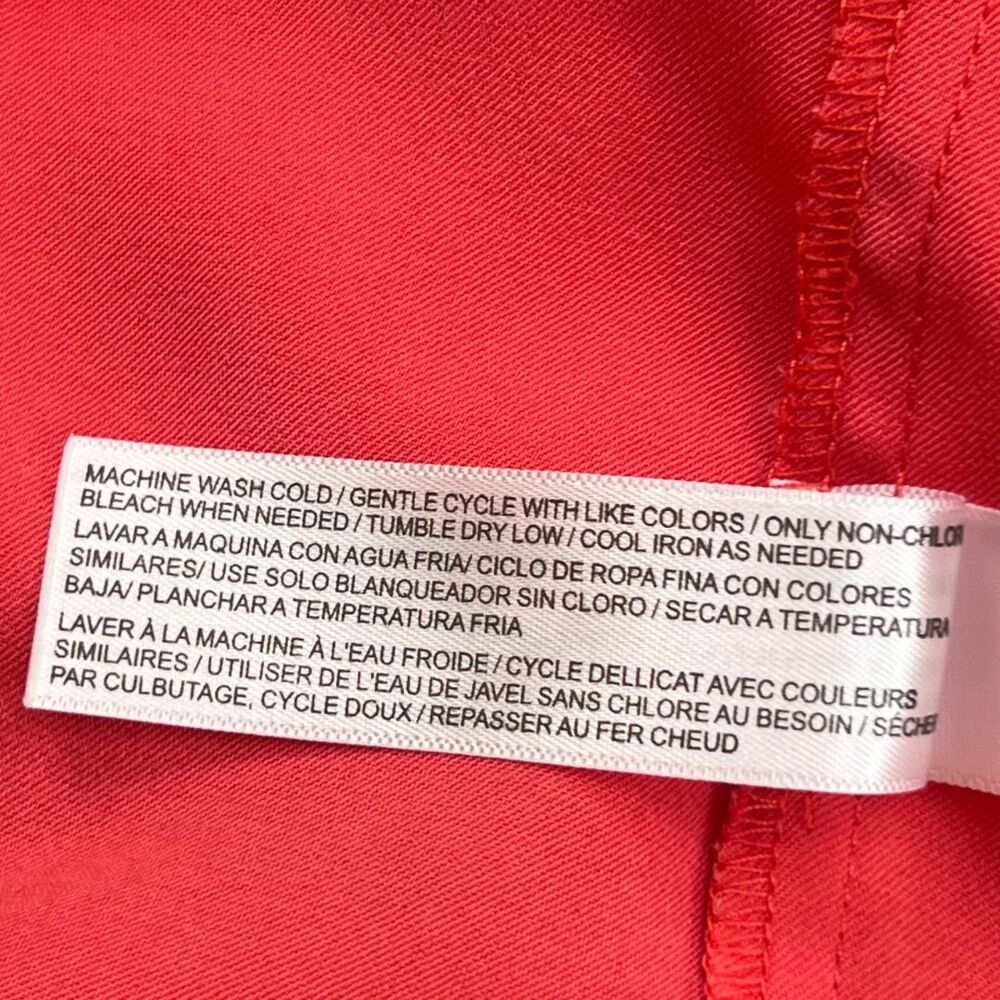 Eloquii Cocktail Dress 26 Pink Flared Sleeves Flowy Adjustable Neckline Dress - Picture 13 of 14